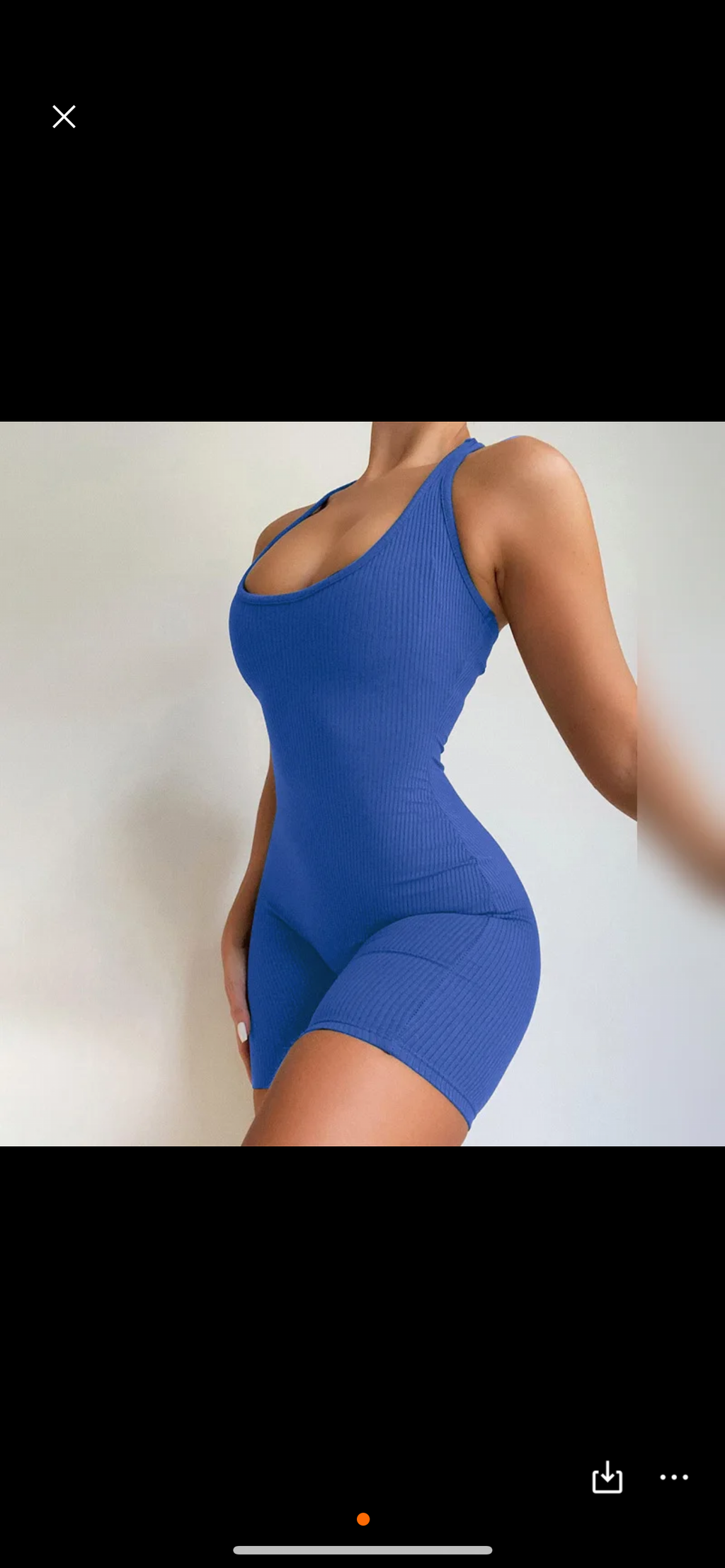 One piece athletic