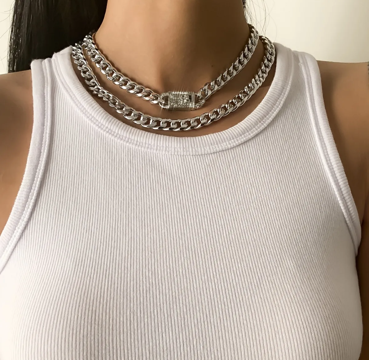 Square Piece Necklace