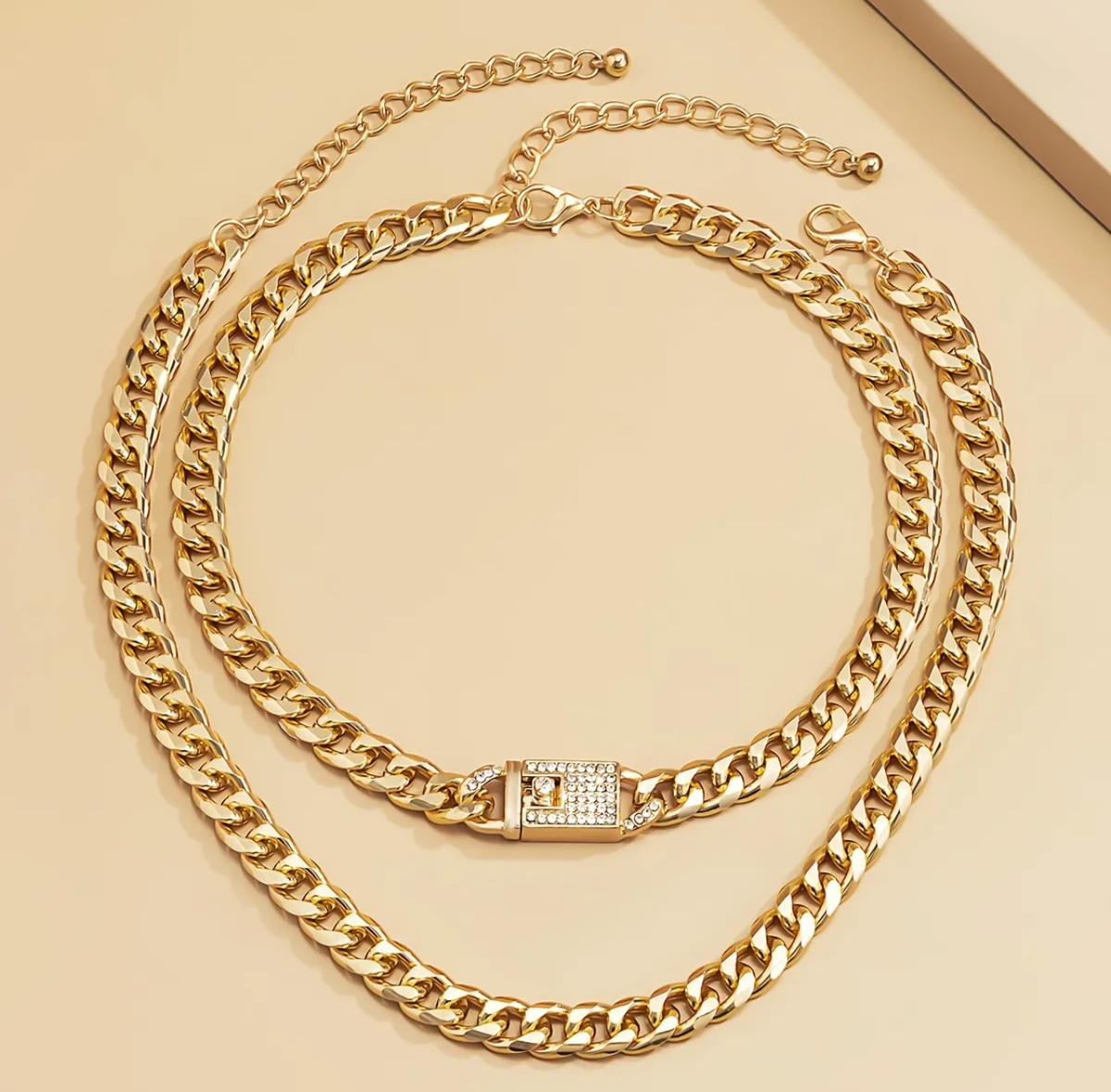 Square Piece Necklace