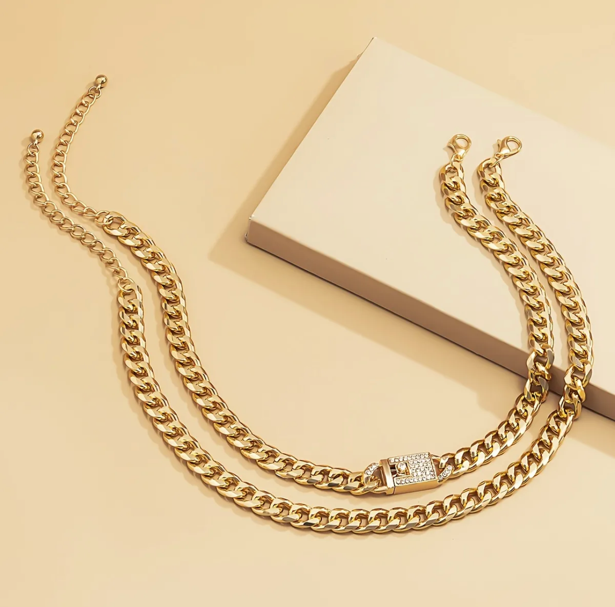 Square Piece Necklace